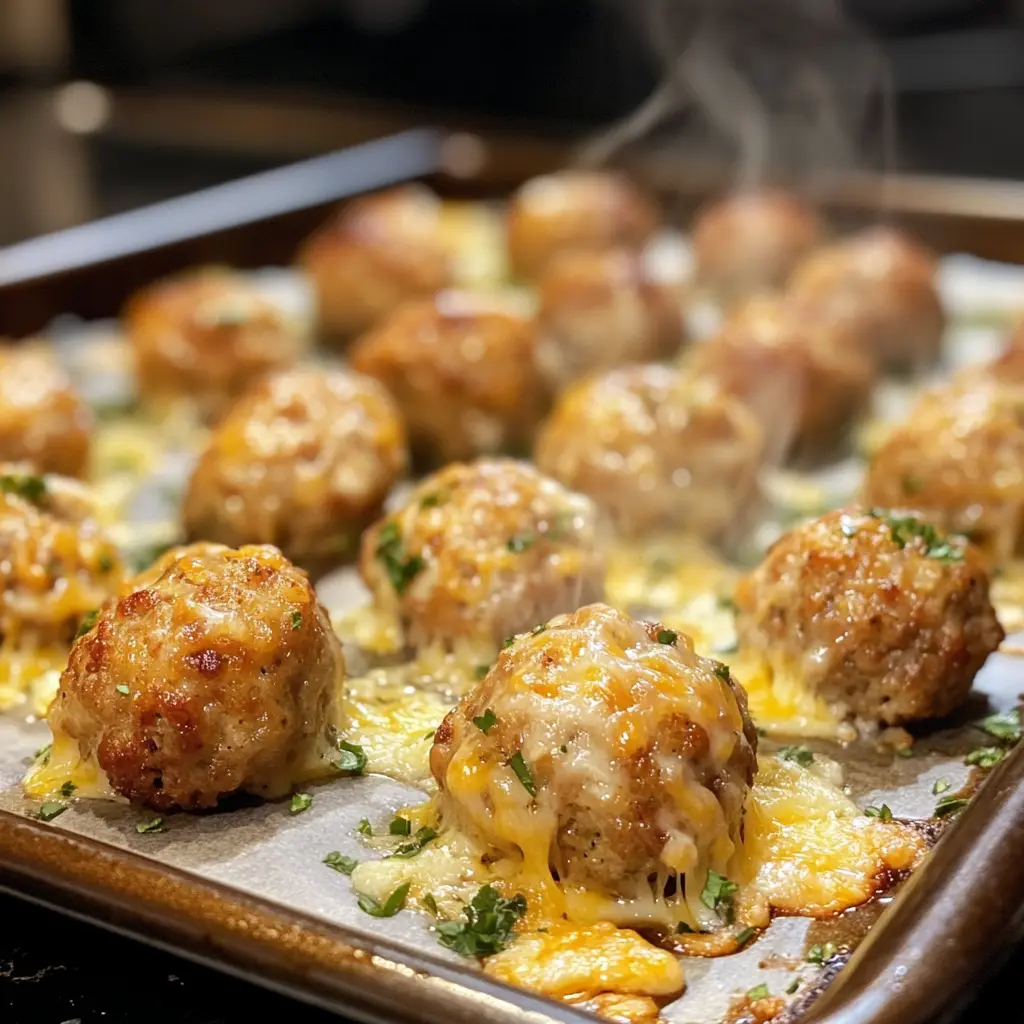 Freshly sausage balls without bisquick recipe.