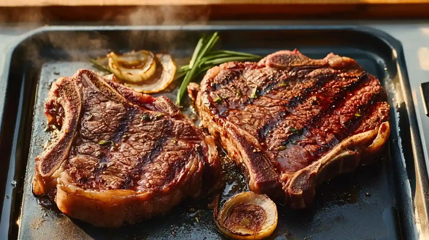 Juicy and tender Mississippi Ribeye Steaks served fresh